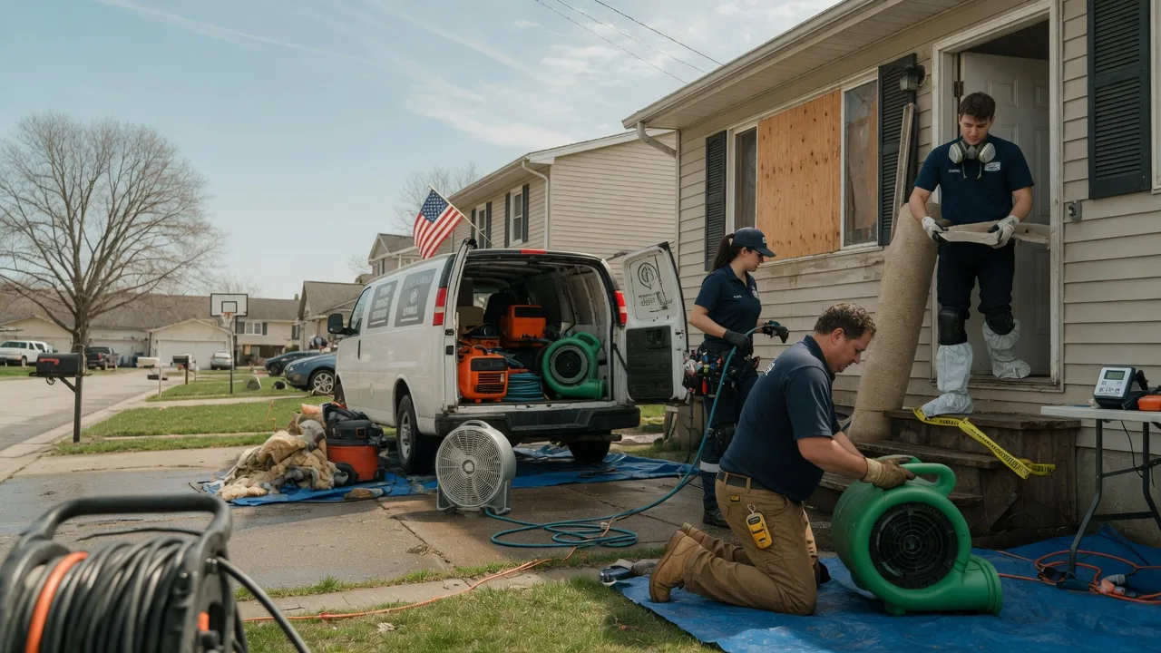 Water Damage Restoration in Livonia, MI near me
